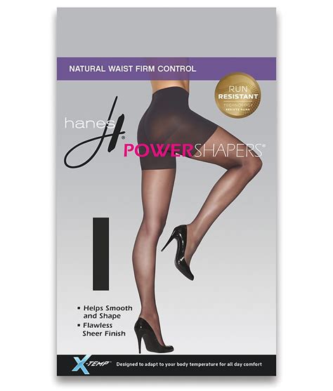 Hanes Power Shapers Firm Control Pantyhose Hosiery Shapewear Womens