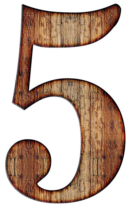 Number 5 Five · Free image on Pixabay
