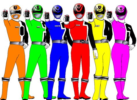 Spd B Squad With Orange Ranger For Megaelekid947 By Raatnysba On