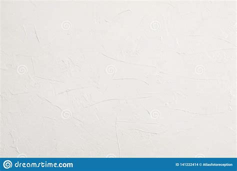 Blank White Grunge Cement Wall Texture Background Stock Photo Image
