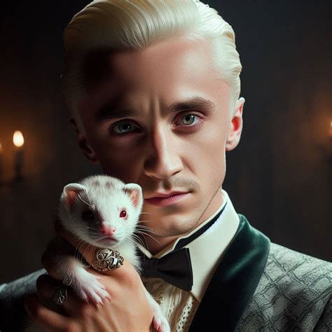 Draco Malfoy Ferret Ai Generated By Joshuaecw21985 On Deviantart