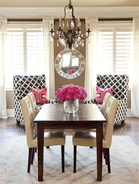 Pink Dining Rooms Becolorful
