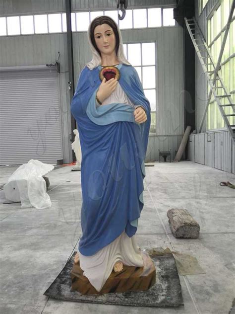 Feedback From Our Customer Colorful Painted Blessed Mother Mary Marble