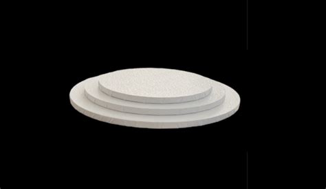 Mdf Round White Cake Drum