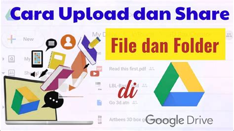 Lengkap. Cara Upload dan Berbagi File dan Folder Di Google Drive Dengan