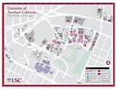 University Of Southern California Map - Printable Maps