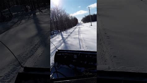 Snow Plow Driveway 12 31 19 Youtube