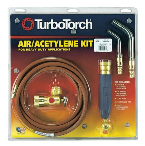 turbotorch torch kit swirls acetylene x 3b b tank
