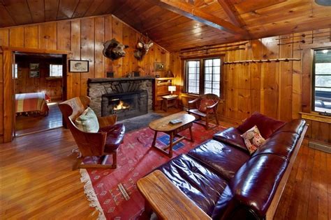 Isolated Creekside Knotty Pine 1930s Lodge On 575 Acre Forest Preserve