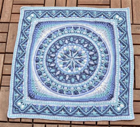 Large Crochet Squares Or Second Life Of Dandelion Mandala Lillabjörn