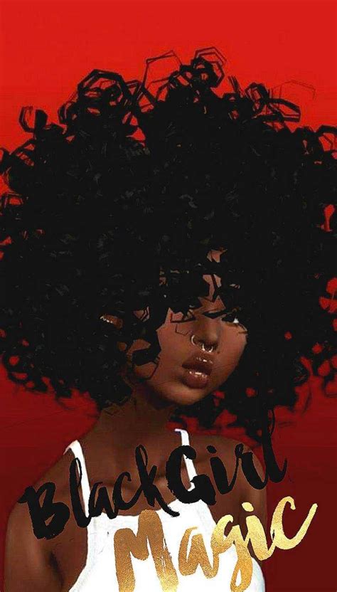 Black Woman With Afro Wallpapers Wallpaper Cave