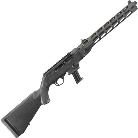 Ruger Pc Carbine 9mm Luger 1612in Black Semi Automatic Modern Sporting