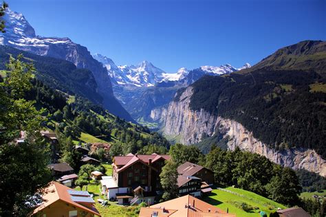 Lauterbrunnen Valley Valley In Switzerland Thousand