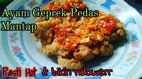 Resep pedesan entok/ayam khas indramayu #pedesanentok #pedesanayam. Resep Bikin Ayam Geprek _ Bumbu instan - YouTube