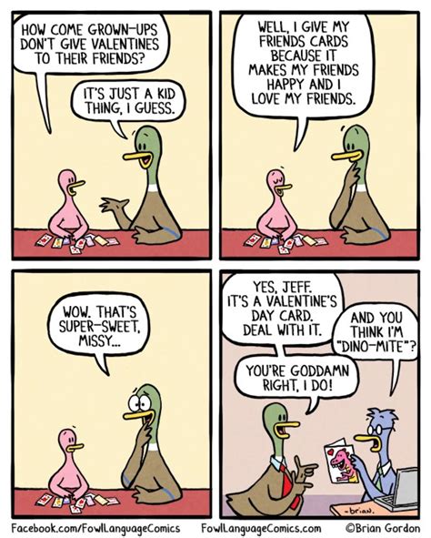 Fowllanguagecomics Fowl Language Comics Valentine Cartoon I Love My