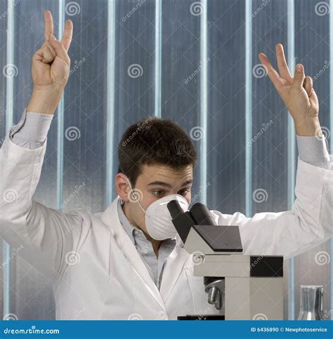 Young Scientist Discovering Something Stock Photo Image Of Doctor