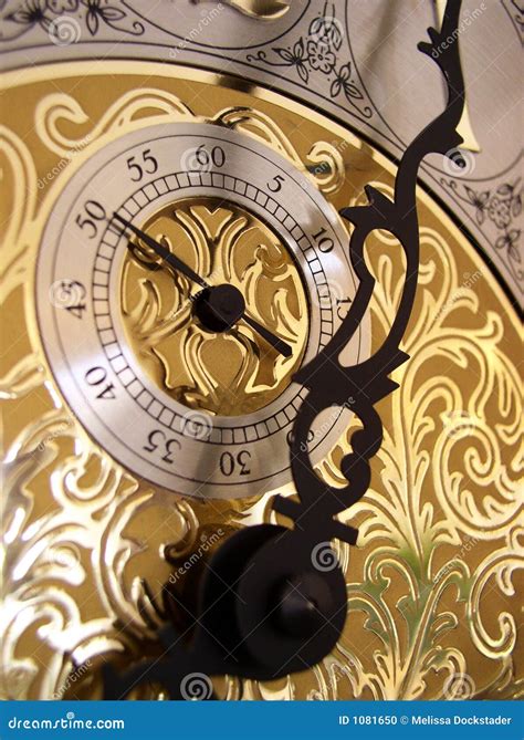 The Seconds Timer On A Grandfather Clock Stock Photo Cartoondealer