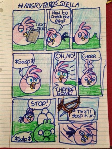 Angry Birds Stella Comics Egg Trouble Part 1 By Tiffanyangrybirds23 On