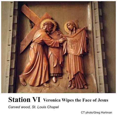 Way Of The Cross The Sixth Station Catholic Telegraph
