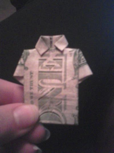 Origami Folding Instructions How To Make A Money Origami Shirt