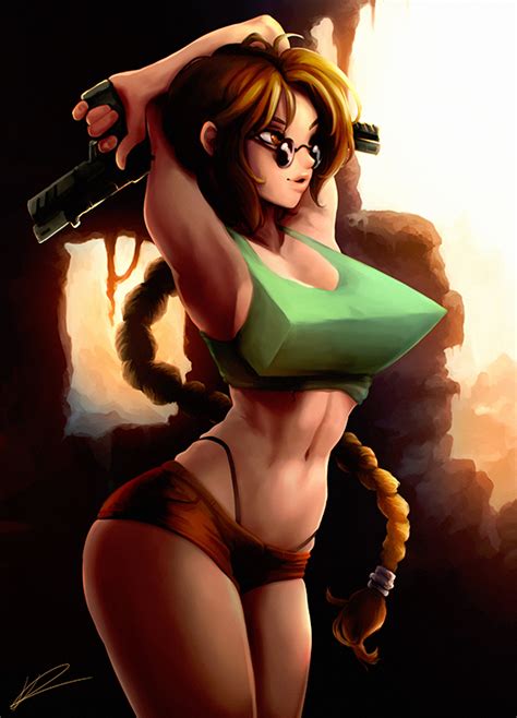 Lara Croft By Hotpinkevilbunny Hentai Foundry