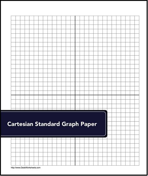 Cartesian Format Standard And Metric Graph Paper In Various Sizes