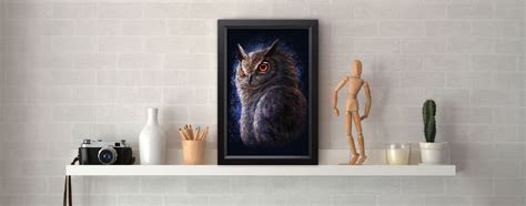 Night Owl Painting Original Painting Justin Fowler Art