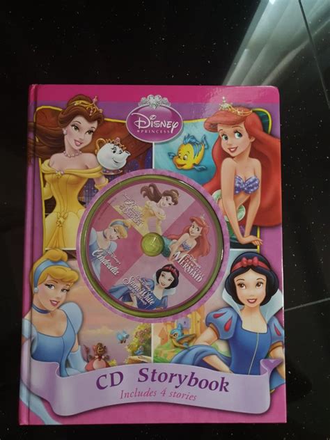 Disney Princess Storybook With Cd Hobbies And Toys Books And Magazines