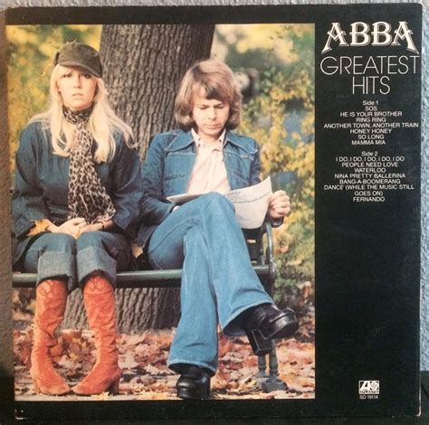 Abba Greatest Hits 12 Inch Vinyl Record 33 Rpm Album Lp 70s Disco