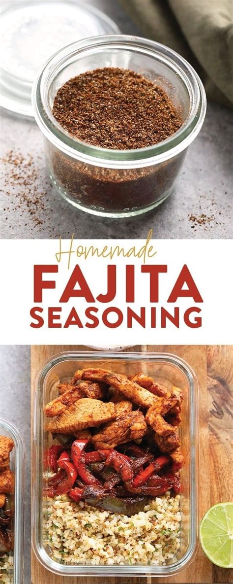 Homemade Fajita Seasoning 6 Ingredients Fit Foodie Finds