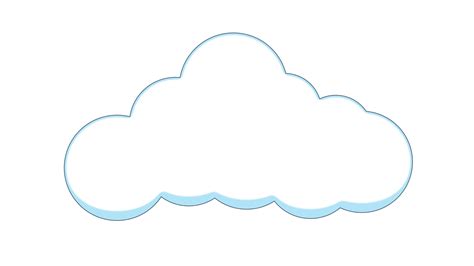 Cartoon Vector Cloud Png