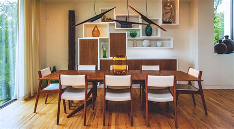Slightly whimsical furniture designs feature organic shapes that seem to cradle the body and have minimal ornament beyond the shape of the piece itself. 15 Vintage Mid-century Modern Dining Room Designs You're ...