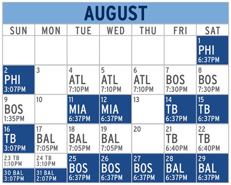 Visit espn to view the toronto blue jays team schedule for the current and previous seasons. MLB releases 2020 schedule; Blue Jays open vs. Rays ...