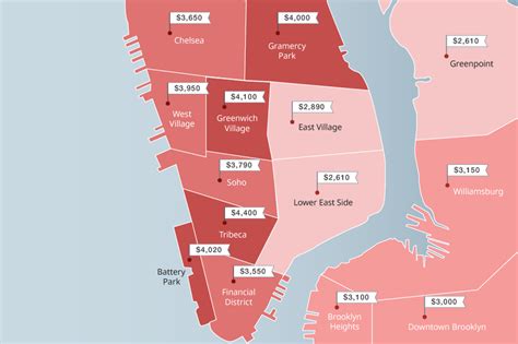 The Most Expensive Neighborhoods In Nyc In Spring 2016 According To