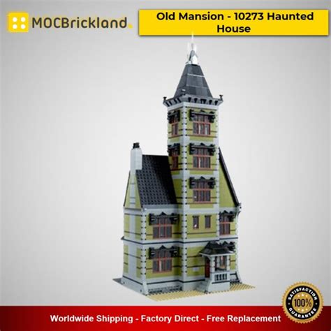 Old Mansion 10273 Haunted House Modular Buildings Moc 49479 Designed