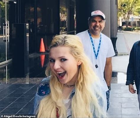 10, asking for prayers and positivity for her. Abigail Breslin asks for prayers after her father Michael ...