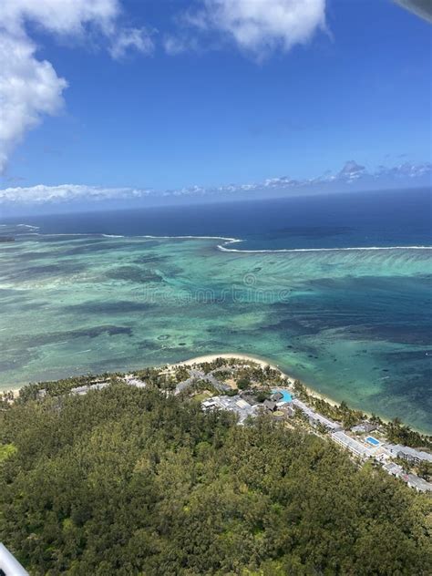 Underwater Waterfall Mauritius Indian Ocean Stock Photo Image Of