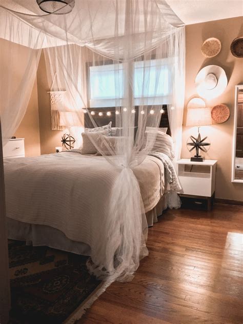 Boho chic furniture decor ideas youll lov on decoration boho living room bohemian ideas chi. Cozy boho hygge bedroom gets updated with canopy and new ...