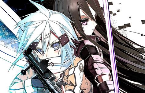 Gun Gale Online Anime Kirito With Sinon Hd Wallpaper Important Wallpapers