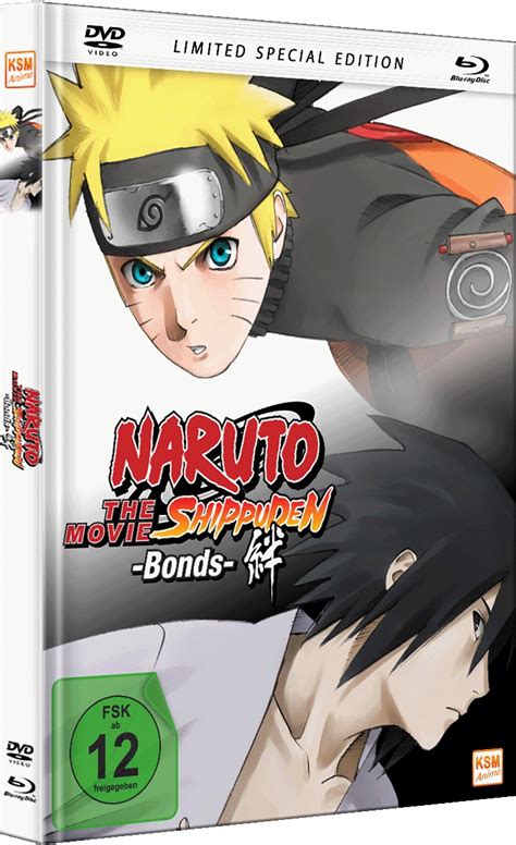 Naruto Shippuden The Movie 2 Bonds Mediabook Limited Special