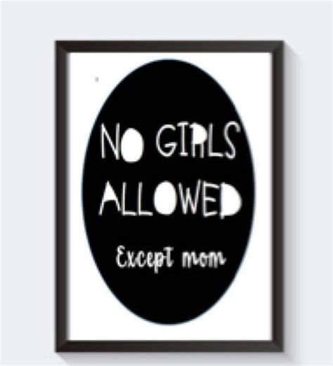 No Girls Allowed Sign Digital Printable Kids Room Fort Etsy Kids