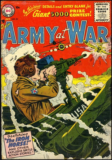 Pellucidar Offerings 4: Jerry Grandenetti Comic Book War Covers