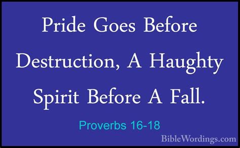 Proverbs 16 Holy Bible English