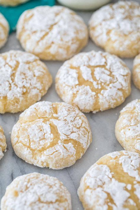 Gooey Butter Cookies Made From Scratch