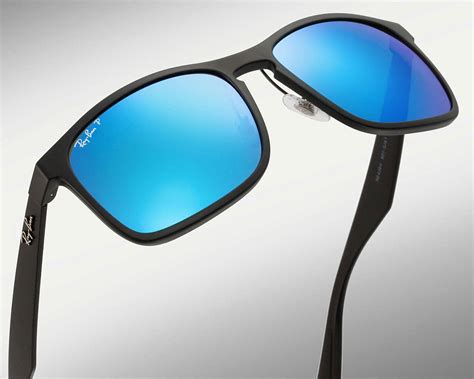Ray Ban Blue Mirror Chromance Sunglasses Rb4264 601sa1 58