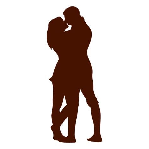 Kissing Couple Silhouette Love Png And Svg Design For T Shirts