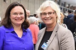 Christine Lambrecht zur Stellvertreterin von Andrea Nahles gewählt ...
