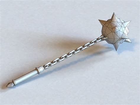 Medieval Mace 3d Model 3ds Max Files Free Download Modeling 38148 On