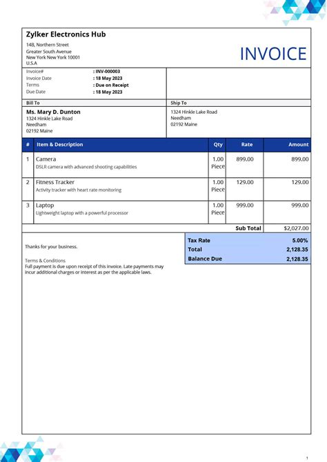 Excel Invoice Template For Freelancers And Business Owners