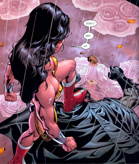 Wonder Woman Defeats Batman Babes Beat Up Batman Luscious Hentai